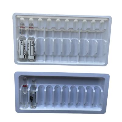 China 1ml 2ml 3mL injection ampoules self-adhesive label PET ampoules tray customization for sale