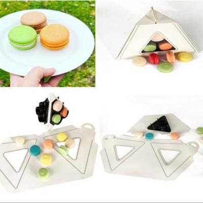 China Macaron 9 Karton Verpackungskiste Macaron Karton Verpackungsmaterial zu verkaufen