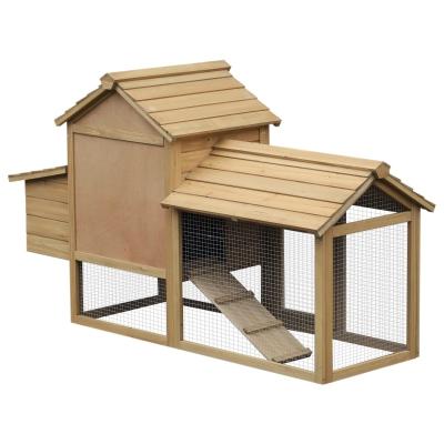 China Farms Fir Wooden Medium Size Chinese Cheap Chicken Cage For Sale for sale