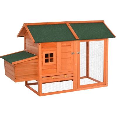 China New Style Windproof Rainproof Fir Wooden Chicken Cage Houses for sale