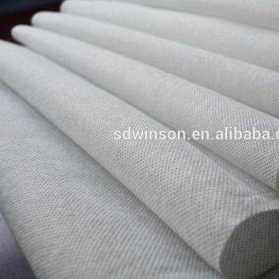 China 50% Viscose 40%Polyester 10% Parallel Moth Proof Mesh Fiber ES Nonwoven Fabric for sale