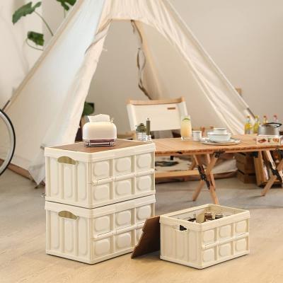 China Folding Folding World Cup Shop Car Wooden Watch Game Outdoor Storage Box Wooden Indoor Outdoor Freshness Storage Box for sale