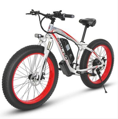 China Super Ebike Aluminum Alloy 26 Inch Fat Tire Electric Bike 48V 350W 500W 750W W Motor Electric Bicycle 1000 Bike Aluminum Alloy 21 Speed for sale