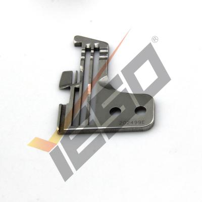 China Hotels 202499E Needle Plate Pegasus R57 Sewing Machine Spare Parts Sewing Accessories for sale