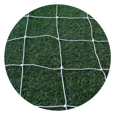 China Training/Competition/Entertainment Factory Wholesale 3mm Diameter White Polyethylene PE Soccer Net for sale