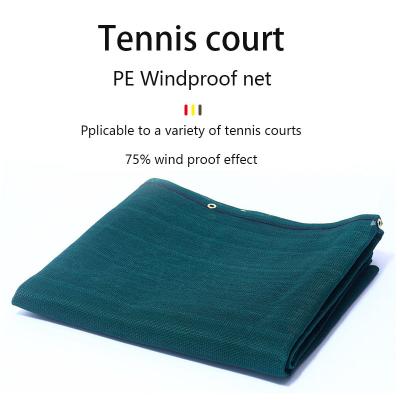 China 75% Aoson Can Be Used Over Three Years High Quality Windproof Nets Tennis Court PE for sale