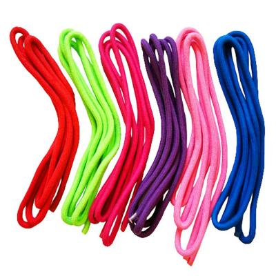 China Gymnastics competition/training high quality gymnastics rope color rope cotton jump rope gymnastics fast delivery for sale