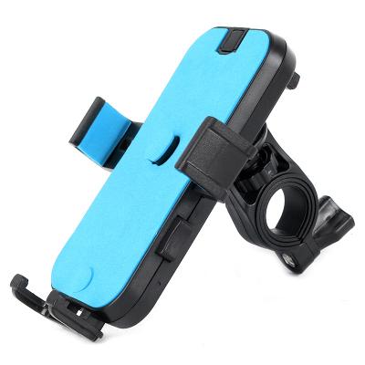 China New Design Mobile Phone MP4 GPS PDA / Bracket Navigation Bracket Auto Lock Bike Riding Motorcycle Phone Holder for sale