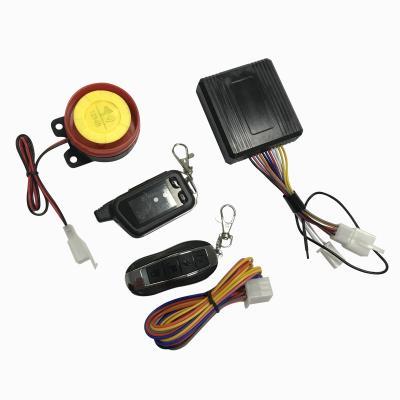 China Anti-sheft Waterproof ABS 2 Way Motorcycle Security Alarm System With LCD Display Remote Starter for sale