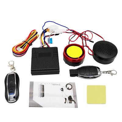 China Factory Wholesale DC 12V Motorcycle One Way Luxury Universal Voice Talking Alarm System Security System for sale