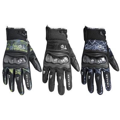 China Wholesale High Quality Full Finger Off Road Locomotive Anti-fall Riding Full Finger Cycling Racing Gloves for sale