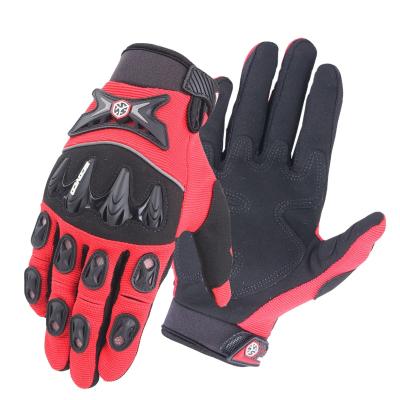 China Knight Breathable Custom Climbing Gloves Anti-fall Wear-resisting Bike Racing Motorcycle Gloves for sale