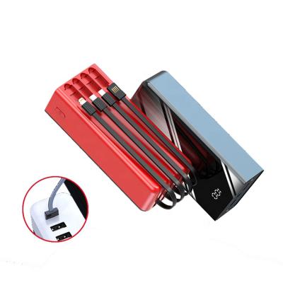 China USB Fast Mobile Chargers Power Bank 30000mah Gifts Support Mobile Charging Power Supply for sale