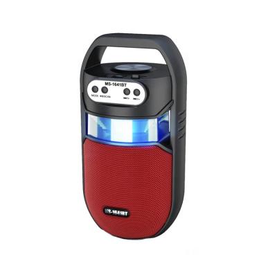 China 3 Inch Tooth Loudspeaker Support 3 Inch LED Wireless Mobile Phone Light Wireless Blue FM MP3 Portable Speaker for sale