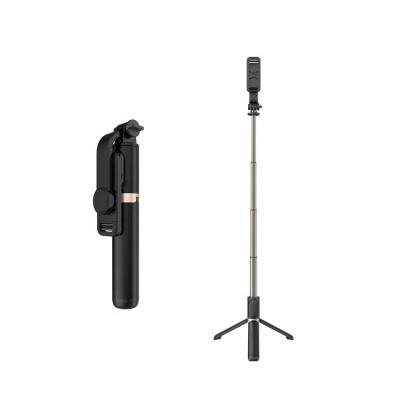 China Mini Portable Selfie Stick Amazon Top Selfie Stick Tripod Blue Remote Universal Folding Live Camera Artifact Multifunction Mobile Selfie Stick for sale