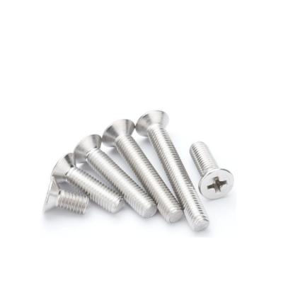 Китай Черная оксидная отделка SUS 304 316 из нержавеющей стали Phillips Flat CSK Head Long Machine Screw продается