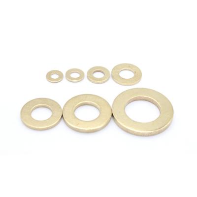 China Good BIG Brass Flat Washers with 100% Inspection and DIN Standard Standards for sale