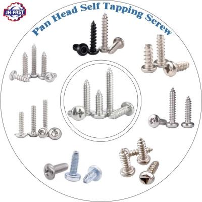 China OEM Customized Blue Finish Stainless Steel Self-Tapping Screws for Metal Installation for sale