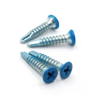 China Metric Cross Flat Bugle Head Self Drilling Screws Fine Coarse Thread Self-Drilling Roof Screw for sale