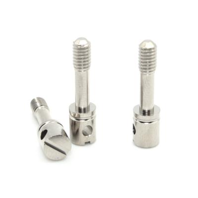 China Custom Made SUS 304 Stainless Steel Thread M3 M4 M5 M6 Drilled Head Screw Sealing Bolt for sale