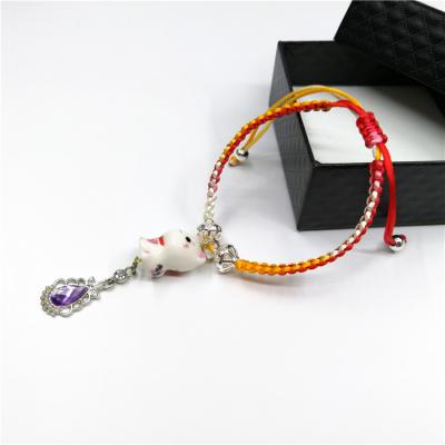 China Crystal Bead Nes Style Tassel Charm Bracelet with Charm Bracelet and Charm Bead Bracelets Friendship Bead for sale