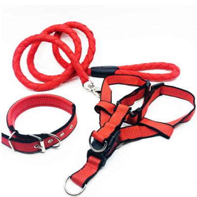 China Viable cheap paracord rope dog leash supplier and nylon dog leash and collars in stock for sale