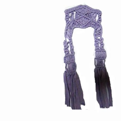 China Sustainable Fashionable Handmade Knitted Lace Trims For Clothing Decoration for sale