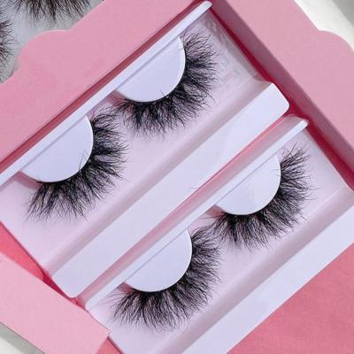 China Wholesale Cheap Luxury Private Label Feather 3d 5d Mink Eyelashes Lashes 18mm Super Fluffy Mink Eyelashes for sale