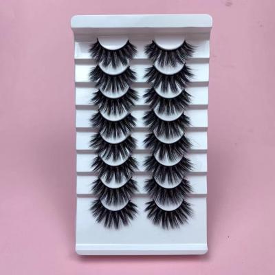 China Cheap Sensitive Mink Eyelashes Cruelty Free Eyelash Extension False Mink Eyelashes Wholesale 3D Fake Vegan for sale