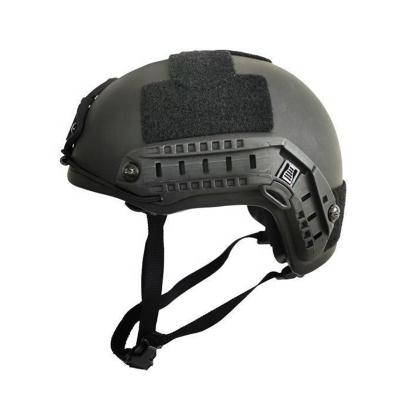 China PE /Aramid Fiber/UHMWPE Army Equipment NIJ IIIA Riot Aramid Military Tactical Protective Ballistic Bulletproof Helmet Anti FAST for sale