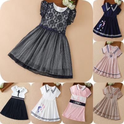 China summer style skirt girl's pompous baby girl's dress summer western dress skirt princess gauze mesh sequin Anti-wrinkle Anti-wrinkle girl's dress for sale