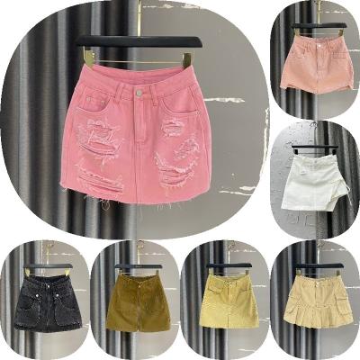 China Wholesale breathable 2023 spring and summer hot sale women's denim street fashion short skirt women's casual mini skirt for sale