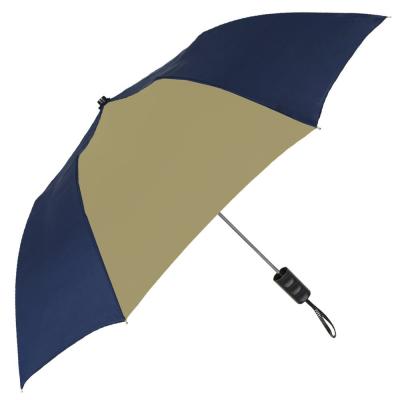 China Logo Printing Folding Automatic 2 Fold Umbrellas , 21inch 8K Umbrella for sale