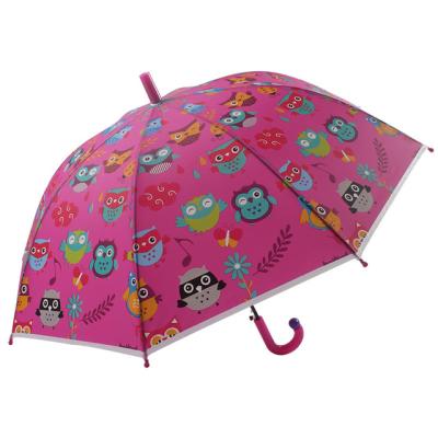 China Hot Selling Cheap Kids Umbrella POE STICK UMBRELLA Cartoon With Customer's Logo Printing Umbrellas for sale