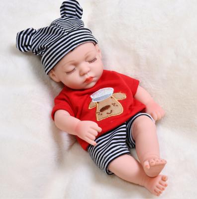 China 30cm Dressing Silicone Reborn Baby Mini Changeable Soft Lifelike Baby Doll Beautiful - Educational Doll Bath Doll Toy for sale