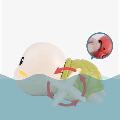 China Bath Toy Baby Bathtub Toys Play in Water Baby Turtle Bath Swimming Toy for sale