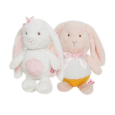 China Easter Funny Plush Stuffed Rabbit Doll 30CM Bunny Toy Animal Plush Long Ear For Girls for sale