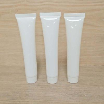 China Household Products 1oz Empty Cream Plastic Cream Lotion Bottle 30ml Tube 30g PP White Soft Tube With PP Screw Cap for sale