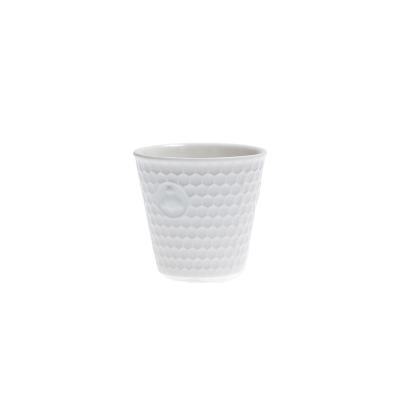 China Sustainable Factory Direct Wholesale Hotel Supplies Porcelain Cup without Handle for Espresso Service, Italian Cafe Essential for sale