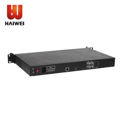 China IPTV Haiwei H3404B cctv ip converter H.264 4 channel CVBS analog to ip encoder iptv server for sale