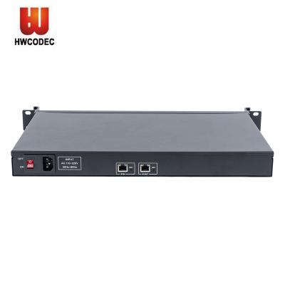 China HWCODEC YT1 H.265 H.264 4K 30FPS MPEG Transcoder 1U IPTV Transcoder IP to IP Streaming Media Transcoder YT1 for sale