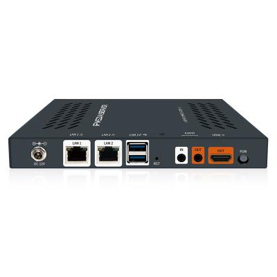 China Haiwei H10S Media Server 800 Channels Support UDP RTMP/HLS/RTSP/2Mbps Video Streams Output H10S for sale