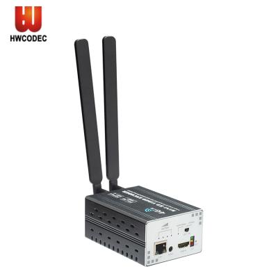 China Live Streaming Haiwei H8 4G/3G 1080P Full HD HDMI Wireless to IP Encoder Live Streaming IPTV for youtube facebook for sale