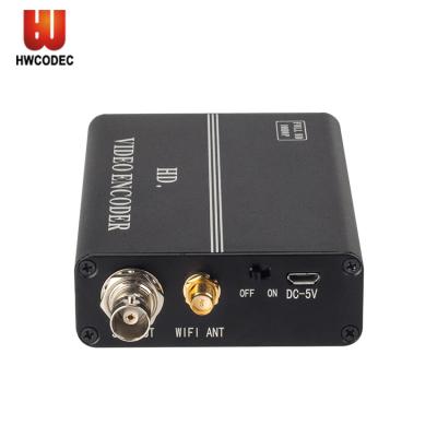 China IPTV Haiwei H8114M Portable MINI Live Show Encoder IPTV HD H264 IDS to IP Encoder with WIFI Battery for sale