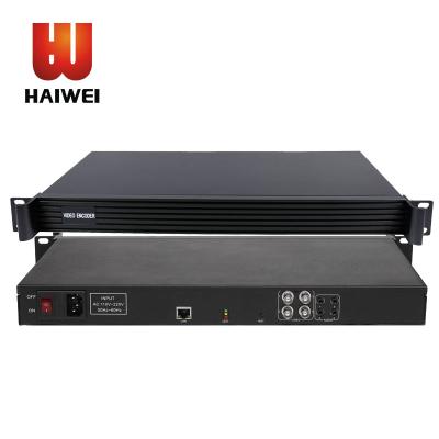 China IPTV Haiwei H3404B AV cvbs cable in 4 channel multi encoder for iptv /streaming for sale