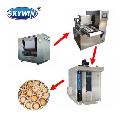 China Small Tray Type Biscuit Making Machine Biscuit Biscuit Biscuit Making Machine for sale