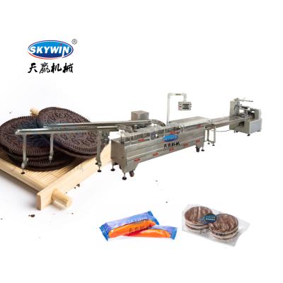 China High Quality Biscuit Ice Cream Filling Machine Biscuit Biscuit Production Line Biscuit Squeezing Machine for sale