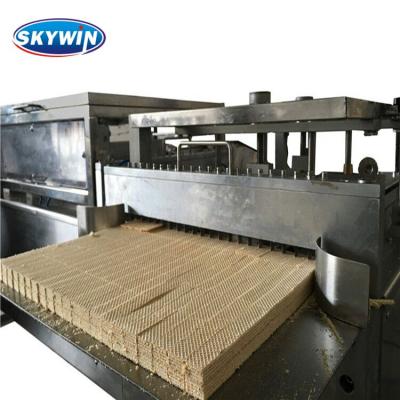 China Automatic Production High Efficiency Capacity Wafers Making Machine Industrial Wafer Machine Wafer Machine Production Line for sale