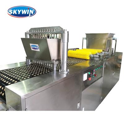 China Factory Skywin biscuit making machine small chocolate injection machine for Hello Panda Biscuit Production Line for sale