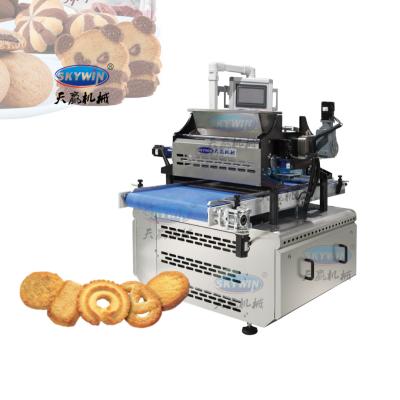 China High Efficiency Easy Operation Functional Butter Cookie Making Machine Cookie Press Depositor Bakery Equipment for sale